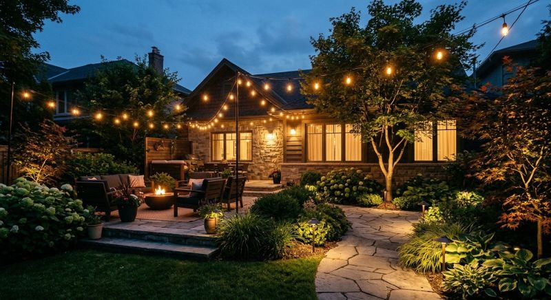 Backyard Lighting Service in Denver County, CO