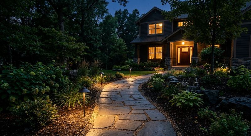 Pathway Lights Installation in Olathe, KS