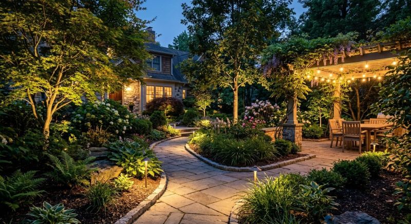 Pond Lighting Installation in Orem, UT