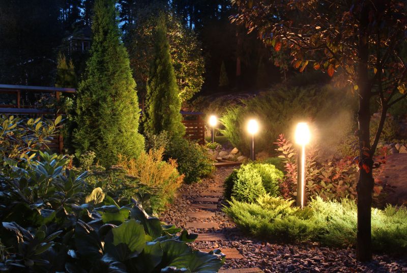 Walkway Lighting Installation in Olathe, KS